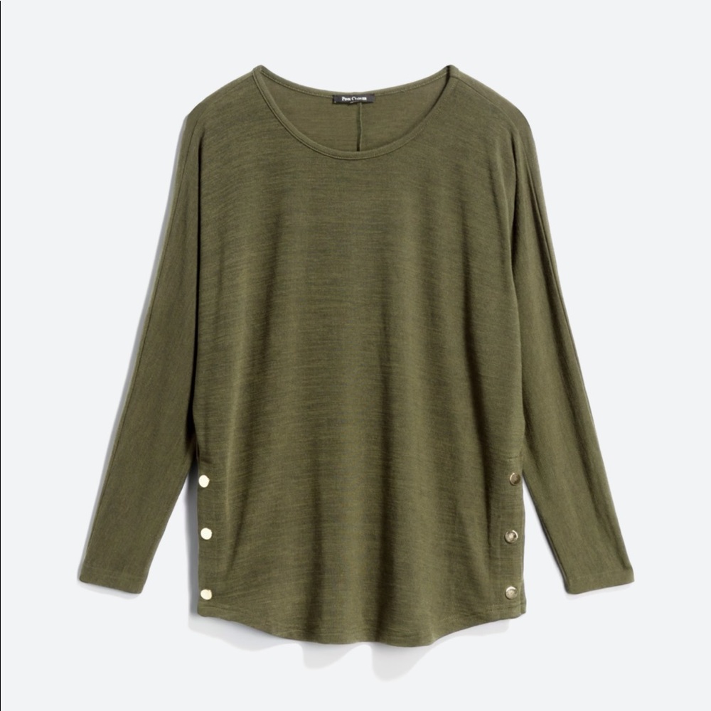 PINK CLOVER Perrie Dolman Knit Top